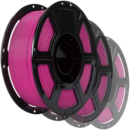 Trois bobines de filament PLA